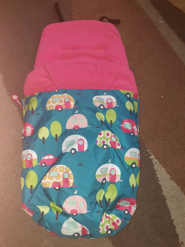 cosatto happy campers footmuff